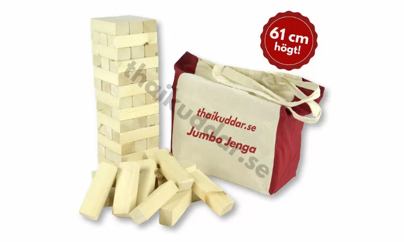 Giant Wooden Jenga – Large Outdoor Game for Garden & Parties