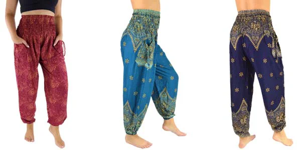 Smocked pants from Thailand