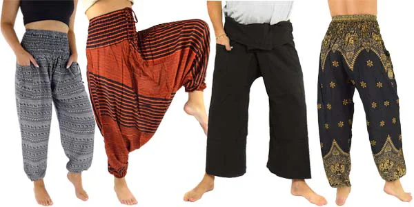 Thai pants from Thailand – comfortable and handmade clothing