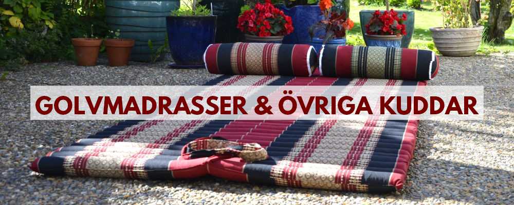 Golvmadrasser i vikbara och rullbara modeller