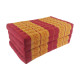 Floor mattress / Block model 190x80x10cm - Red/Gold