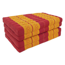 Utfällbar thaigolv-madrass 190x80cm - Handgjord och ergonomisk