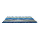 Floor mattress / Roll up model 180x75x5cm - Blue/Grey