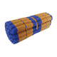 Floor mattress / Roll up model 180x75x5cm - Blue/Gold