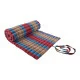 Floor mattress / Roll up model 180x75x5cm - Red/Blue