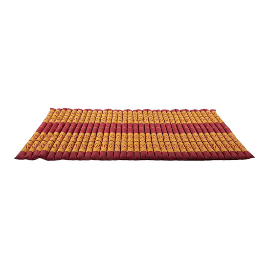 Floor mattress / Roll up model 180x75x5cm - Red / Gold