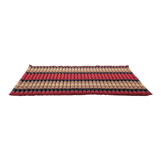 Floor mattress / Roll up model 180x75x5cm - Red / Black