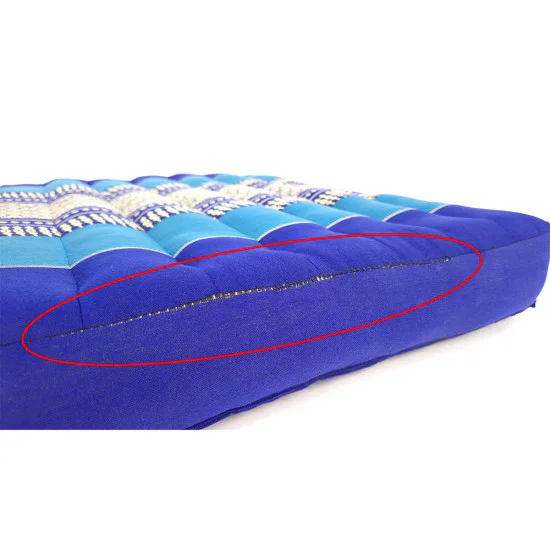 Thaikudde Blå & Vit - En sittdyna - Outlet
