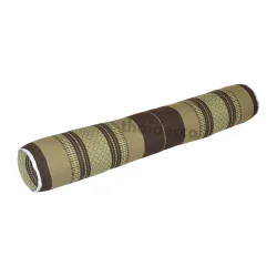 Bolster neck support cushion 110cm - Brown/Beige