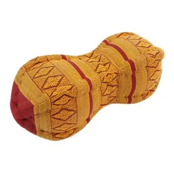 Nackstödskudde Papaya - Röd/Guld