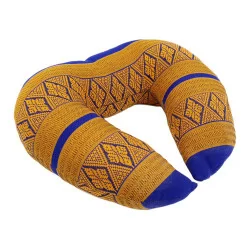 Nackstödskudde Ring - Blå/Guld