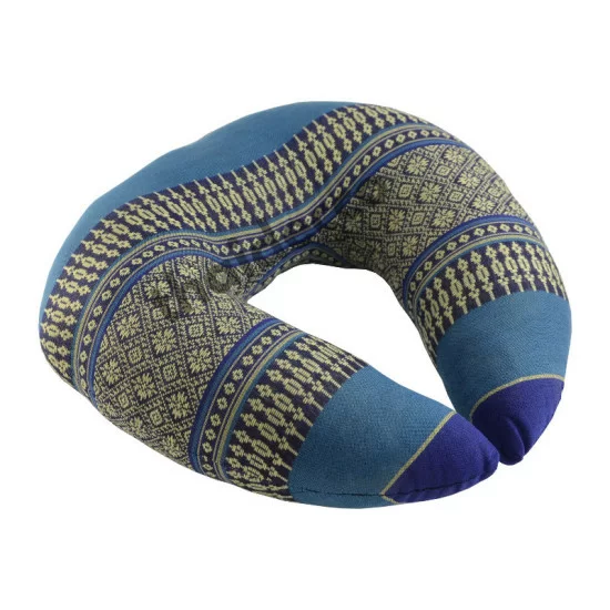 Headrest pillow Ring - Blue/White