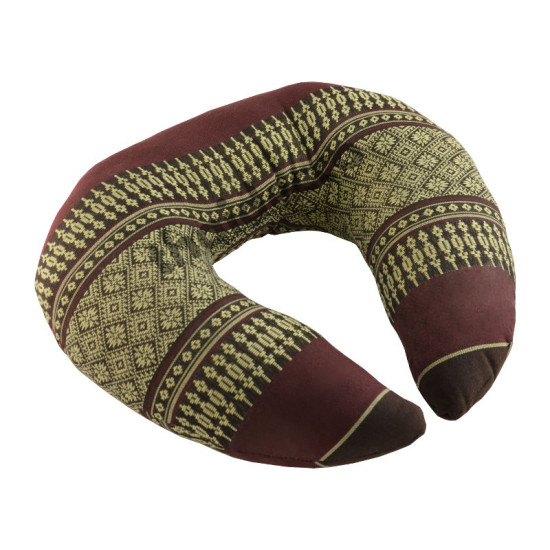 Headrest pillow Ring - Brown/Red
