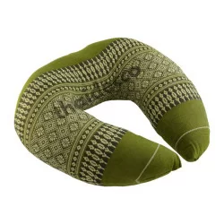 Nackstödskudde Ring - Grön/Vit