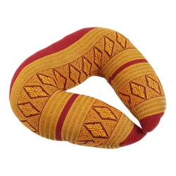 Nackstödskudde Ring - Röd/Orange