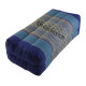 Block pillow 36x18x12cm - Blue/White