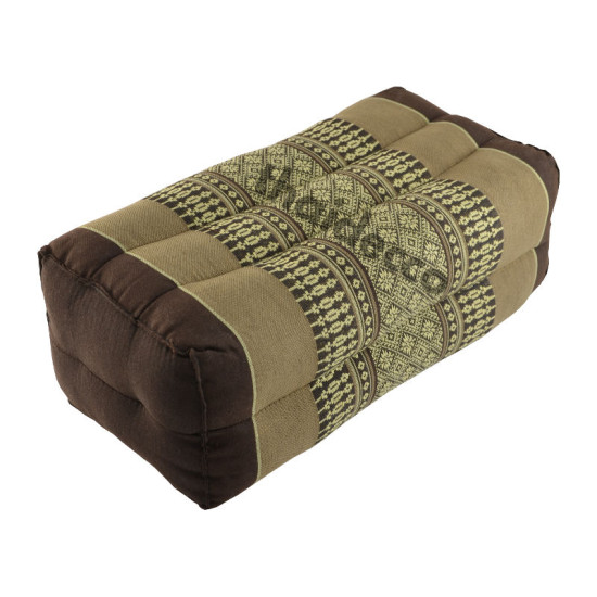 Block pillow 36x18x12cm - Brown/Beige