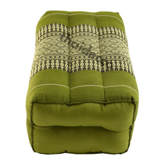 Block pillow 36x18x12cm - Green/White