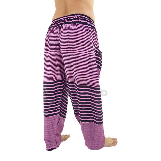 Aladdin Pants Stripes - Pink