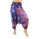 Harem Pants Elephant Rose - Dark Blue