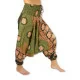 Harem Pants Elephant Rose - Green
