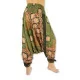 Harem Pants Elephant Rose - Green