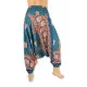 Harem Pants Elephant Rose - Teal
