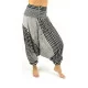 Harem pants for both women and men with design stripes in color
