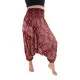 Harem Pants Water Drops - Red
