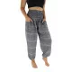 Paisley Thai smock pants - Black
