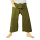 Thai Fisherman Pants and Fisherman Pants in olive green cotton