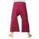 Thai Fisherman Pants and Fisherman Pants in plum red cotton