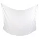 White sarong in plain color for beach, pool and sea
