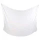 White sarong in plain color for beach, pool and sea