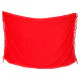 Red sarong for sun, swimming and as a light beach garment in size 180x115 cm