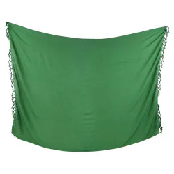 Sarong - Dark green plain color