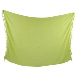 Sarong - Lime green plain color