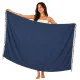 Red sarong for sun, swimming and as a light beach garment in size 180x115 cm