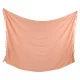 Sarong in solid dark peach