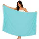 Red sarong for sun, swimming and as a light beach garment in size 180x115 cm
