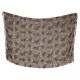 Leopard-sarong Natur med beige och olivgrönt djurmönster