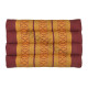 Pyramid Pillow red and gold color from Thailand