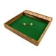 Shut The Box Jumbo dice game with green playing surface
