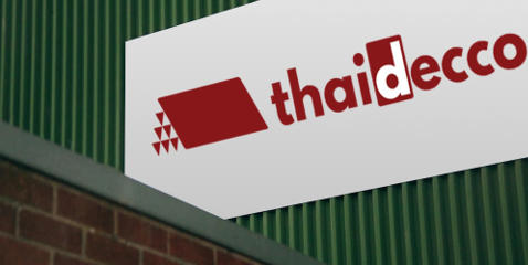 Thaidecco outdoor sign